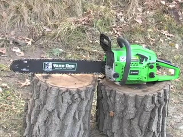 Yard Dog&reg; 20&quot; / 14&quot; Combo Chainsaw - image 1 from the video